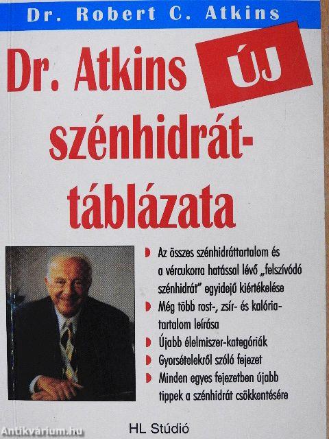 Dr. Atkins új szénhidráttáblázata