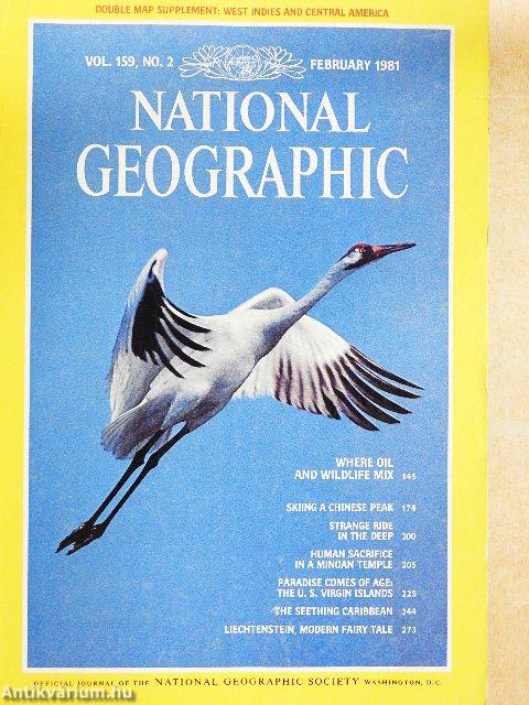 National Geographic February 1981