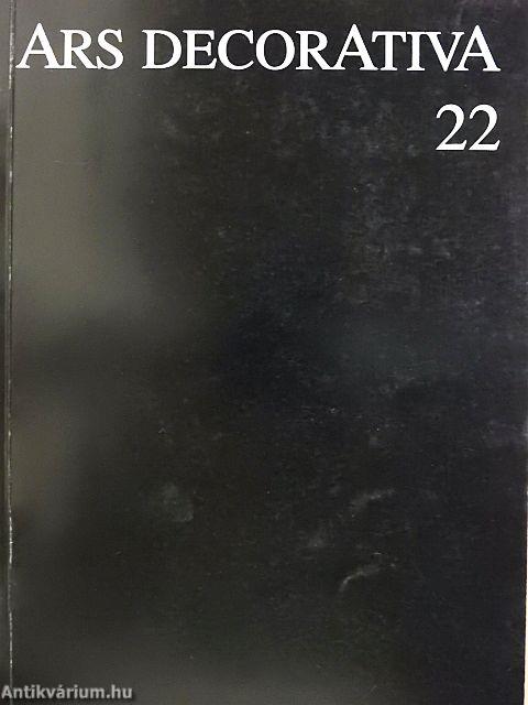 Ars Decorativa 22.