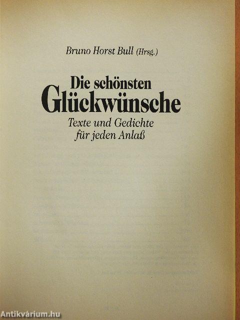 Die schönsten Glückwünsche