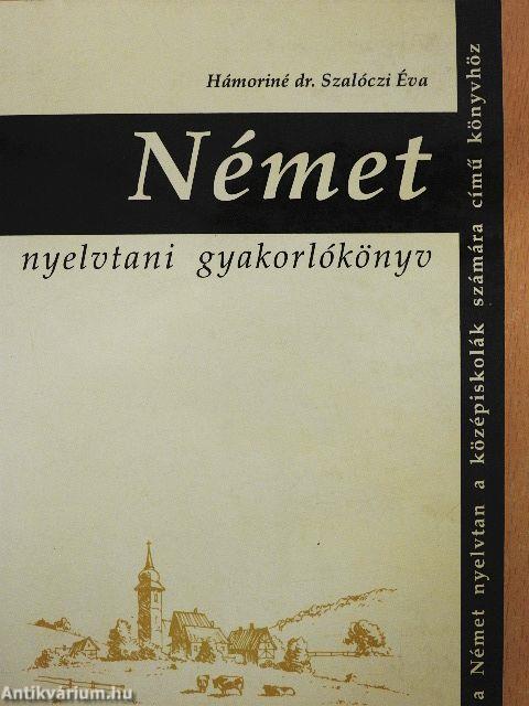 Német nyelvtani gyakorlókönyv