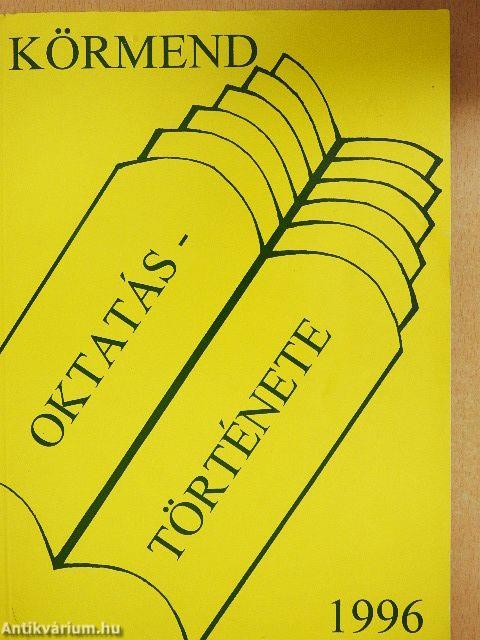 Körmend oktatástörténete