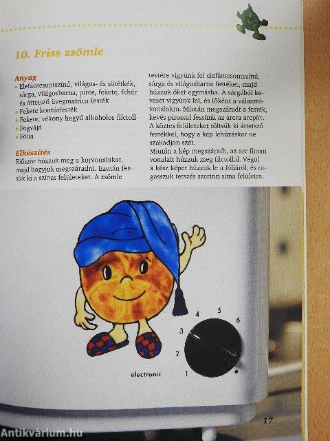 Üvegfestés - Konyhai minták