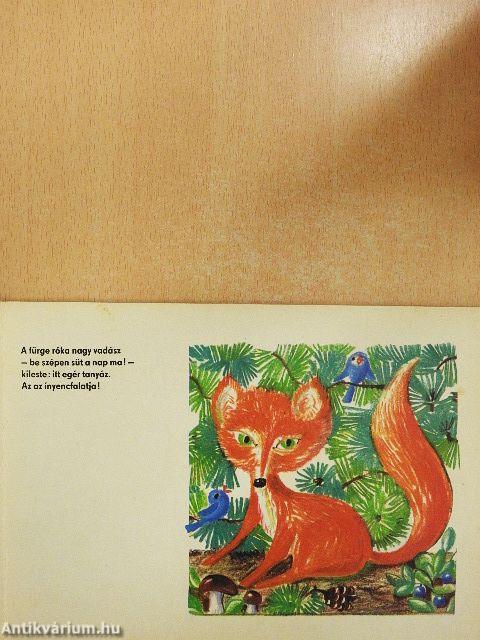 Róka, nyuszi, őzike