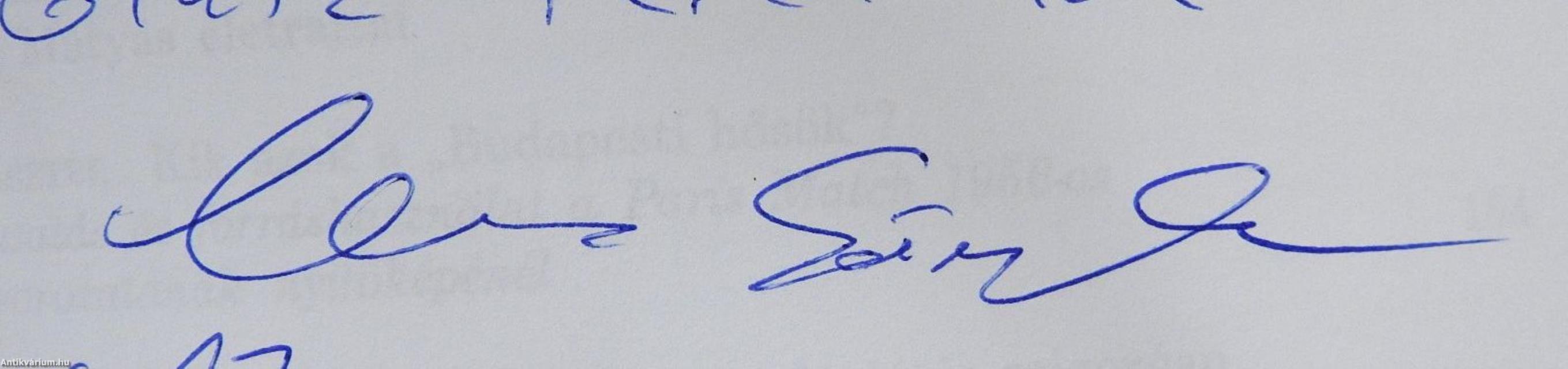 Mindennapok Rákosi és Kádár korában (dedikált példány)