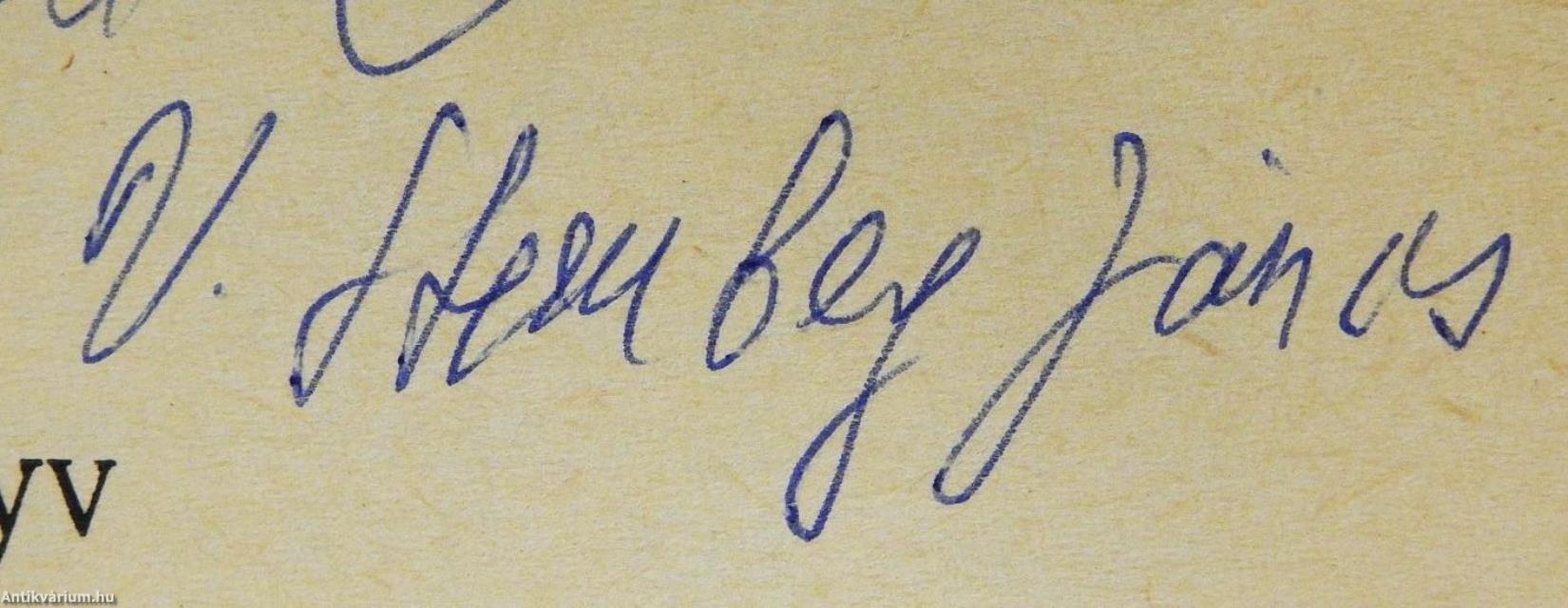 Magyarország története I. (dedikált példány)