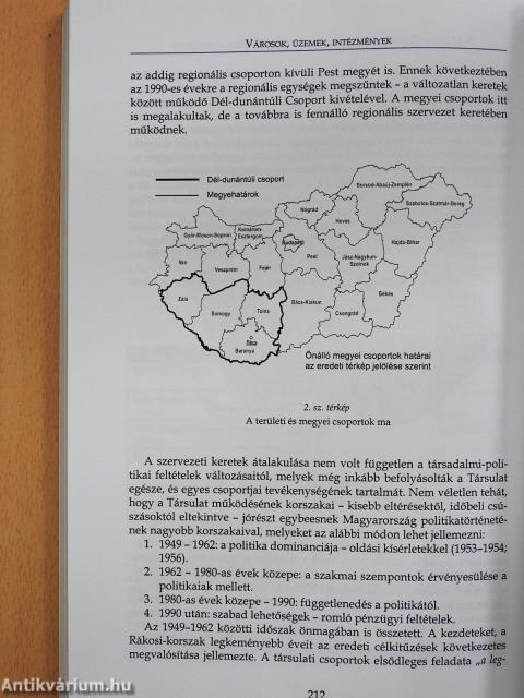 Városok, üzemek, intézmények (dedikált példány)