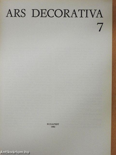 Ars Decorativa 7.