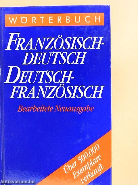 Französisch-Deutsch/Deutsch-Französisch Wörterbuch