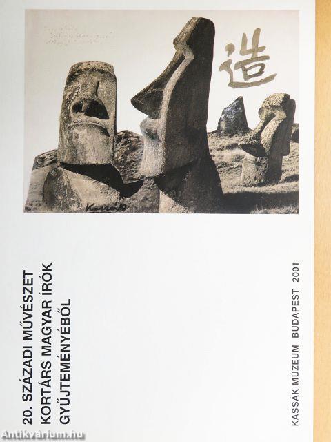 20. századi művészet kortárs magyar írók gyűjteményéből