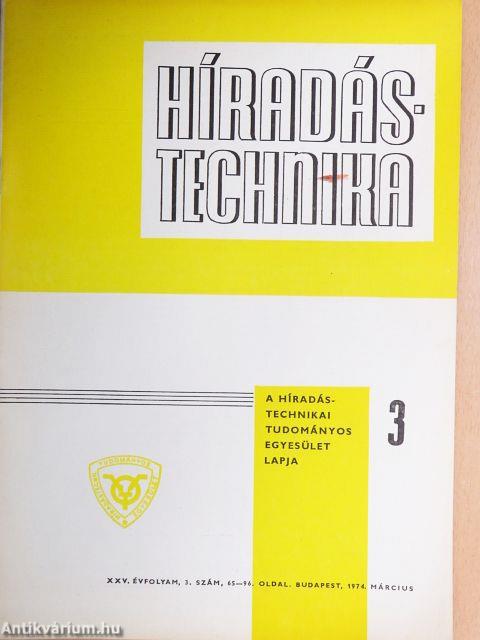 Híradástechnika 1974. március