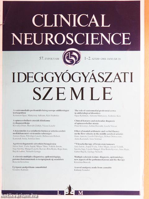 Ideggyógyászati Szemle 2004. január 20.