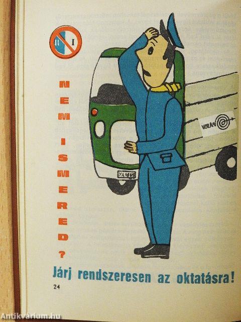 Tehergépjárművezetők zsebkönyve