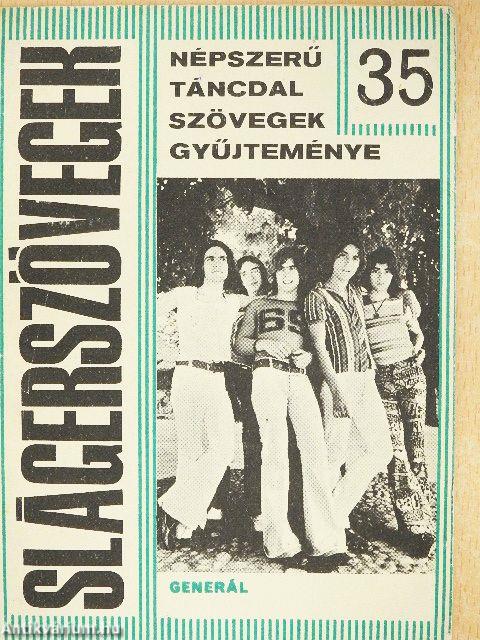 Slágerszövegek 35.