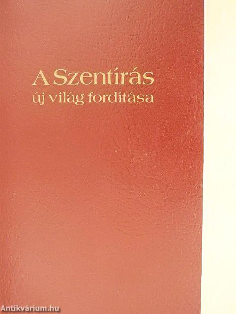 A Szentírás új világ fordítása