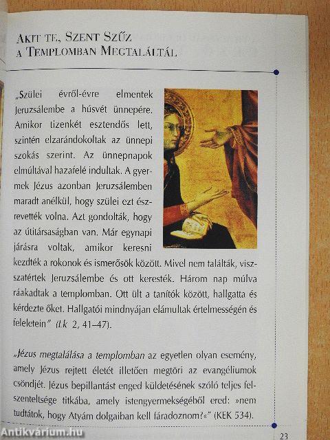 Rózsafüzér II. János Pál gondolatai alapján