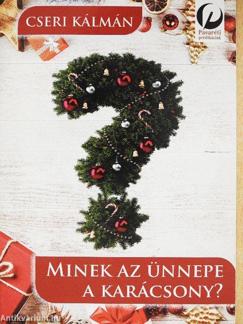 Minek az ünnepe a karácsony?