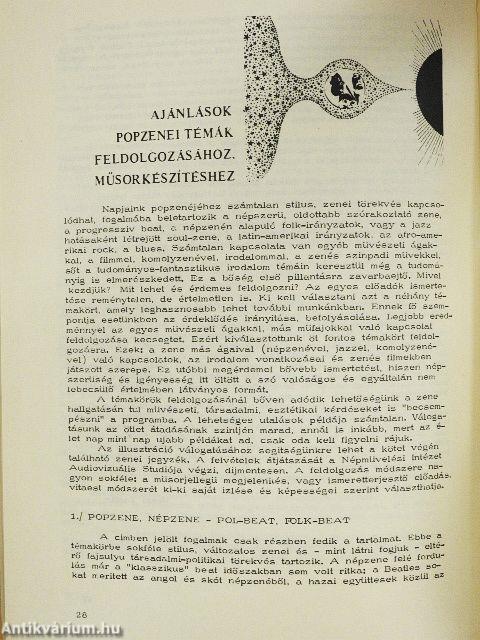 Könnyűzenéről "csak fiataloknak"
