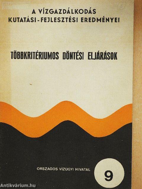 Többkritériumos döntési eljárások