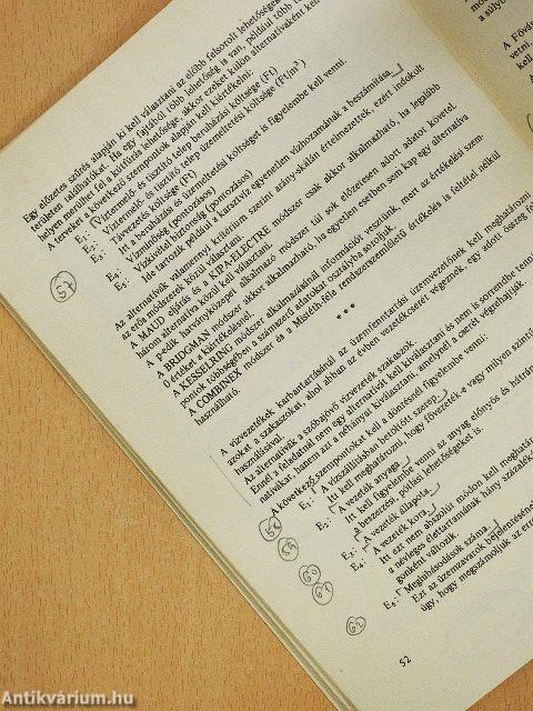 Többkritériumos döntési eljárások