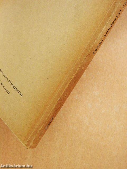 Görög történeti chrestomathia