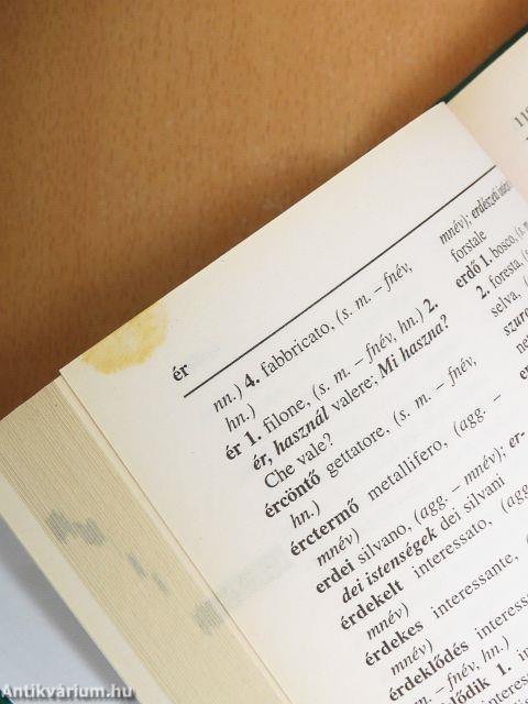 Magyar-olasz kéziszótár