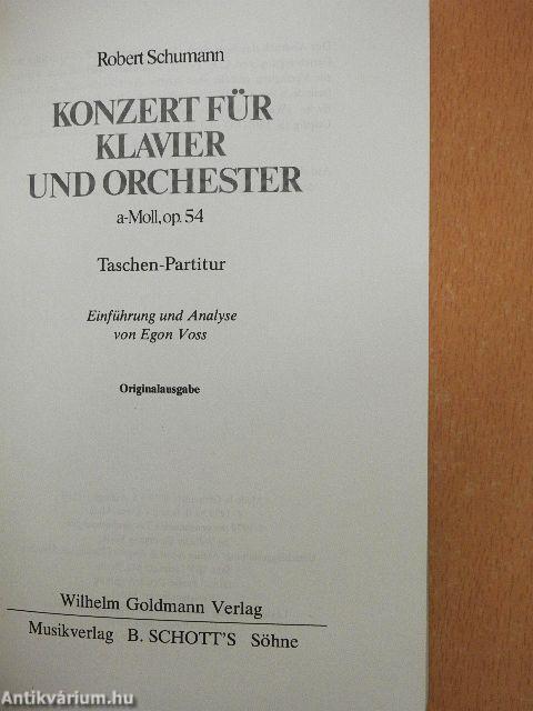 Konzert für Klavier und Orchester