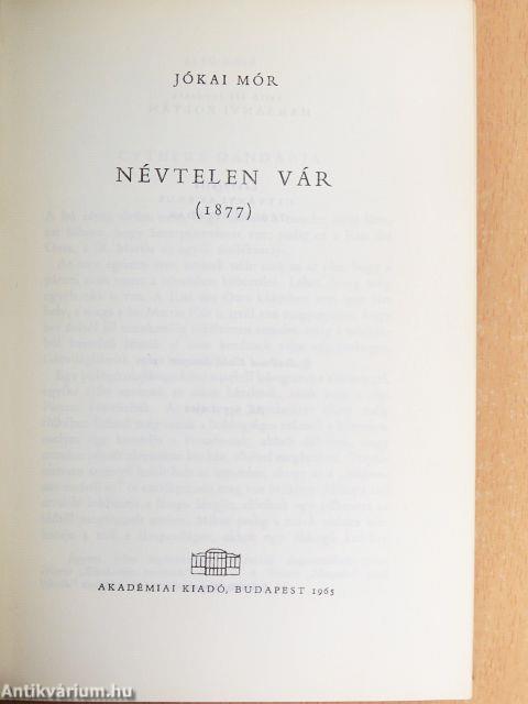 Névtelen vár