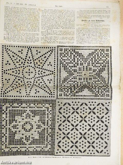 Der Bazar 1. Juli 1863. (gótbetűs)