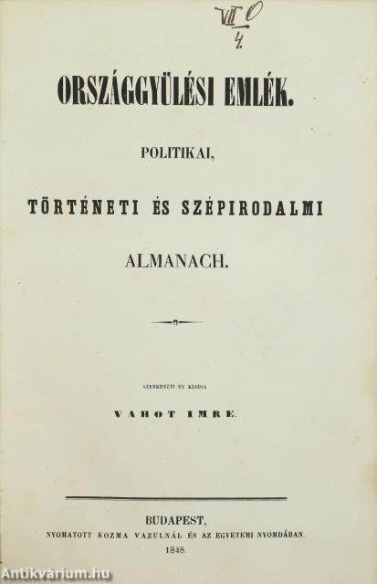 Országgyülési emlék
