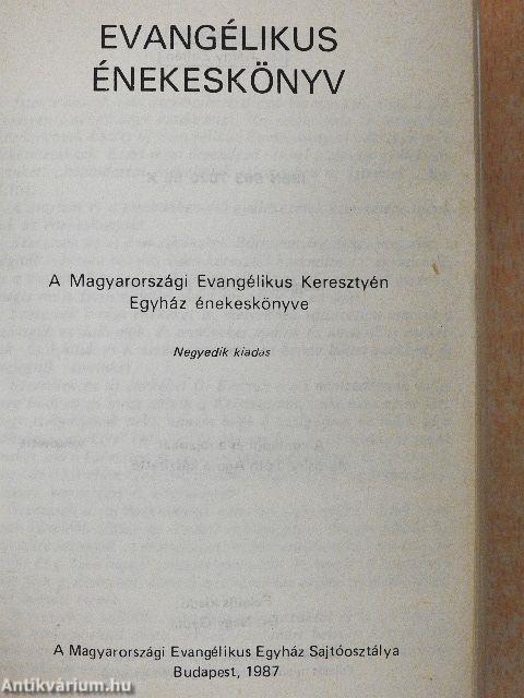 Evangélikus énekeskönyv