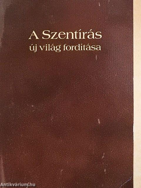 A Szentírás új világ fordítása