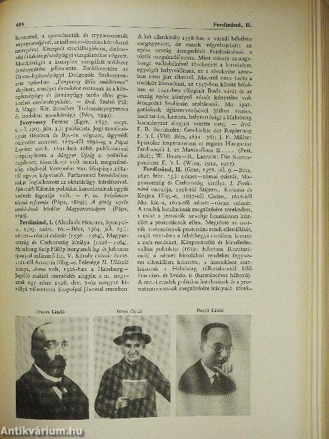 Magyar Életrajzi Lexikon I-III.