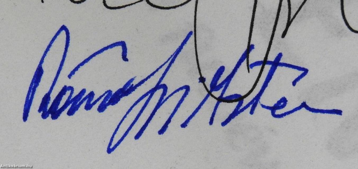 Pergamen (kétszeresen dedikált példány)