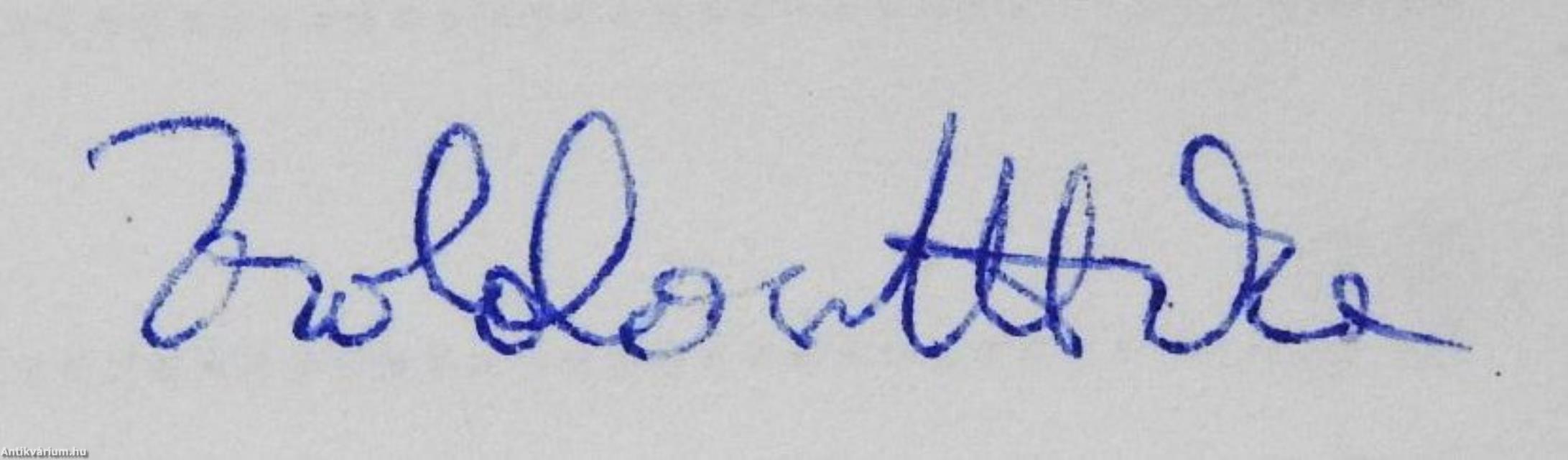 Az Árpádok és alattvalóik (dedikált példány)