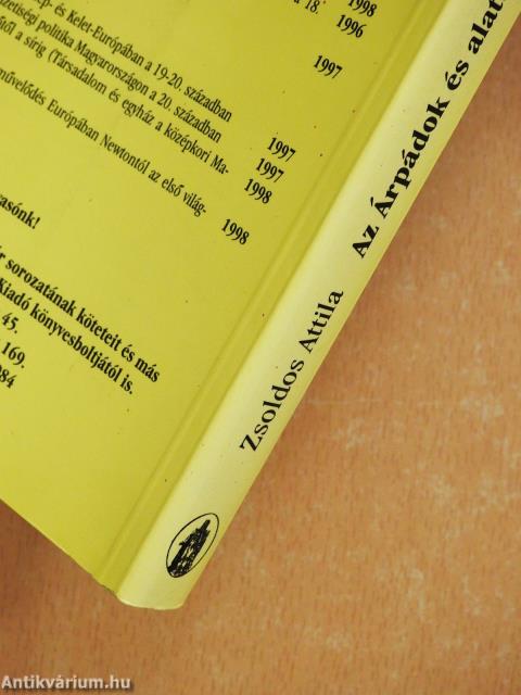 Az Árpádok és alattvalóik (dedikált példány)