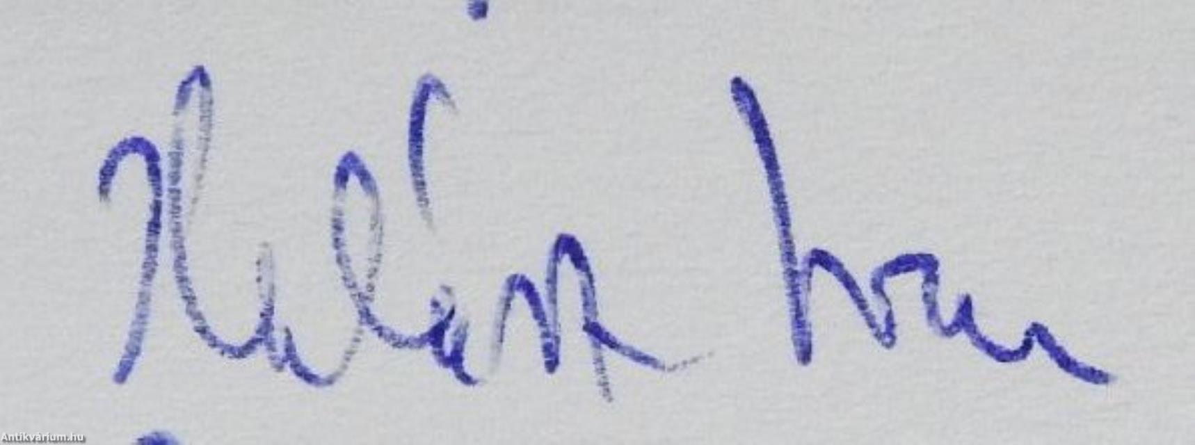 Szimbolika és közjog (kétszeresen dedikált példány)