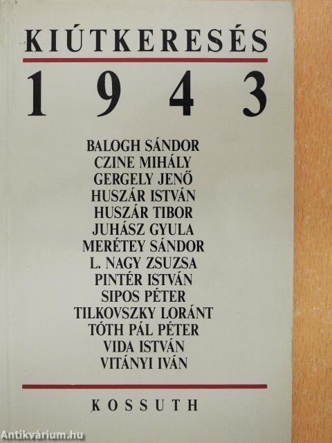 Kiútkeresés (dedikált példány)