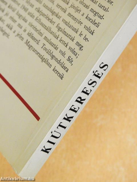 Kiútkeresés (dedikált példány)