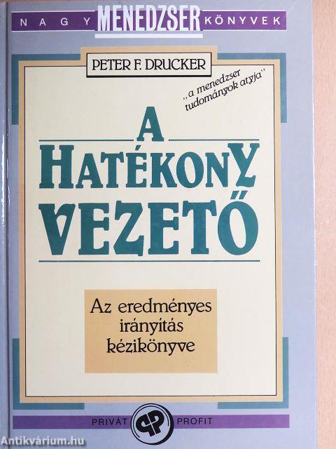A hatékony vezető