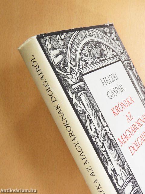 Krónika az magyaroknak dolgairól