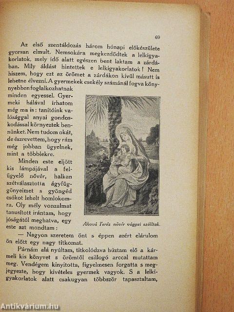 Lisieuxi Teréz nővér élete