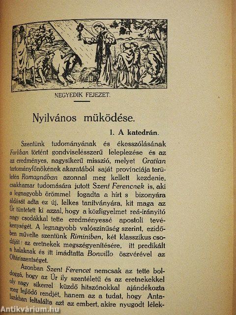 Páduai Szent Antal jellemrajza