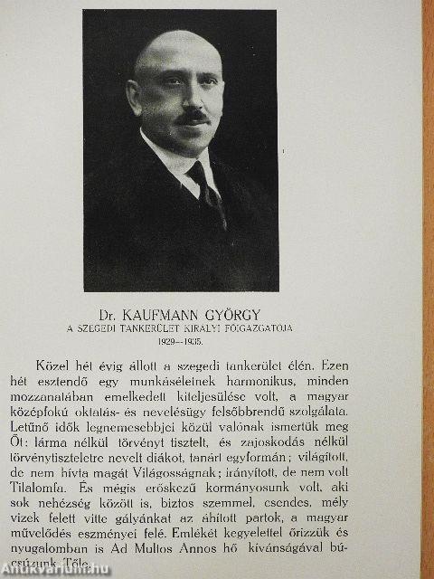 A kegyesrendiek vezetése alatt álló szegedi városi róm. kat. Dugonics András Gimnázium értesítője 1935-36. isk. év
