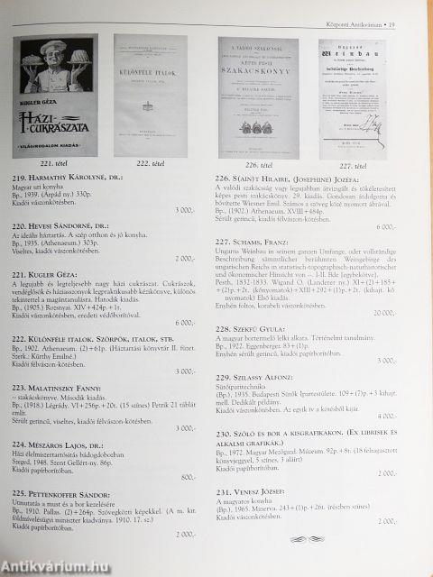 A Központi Antikvárium 69. aukciója és jótékonysági árverés az árvízkárosultak megsegítésére