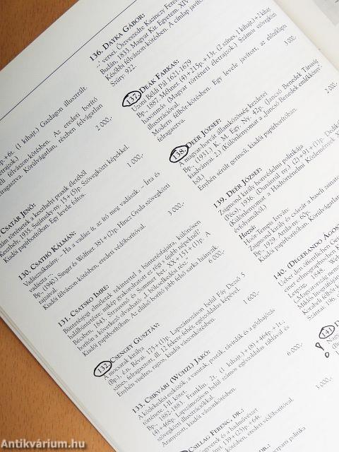 A Központi Antikvárium 70. aukciója