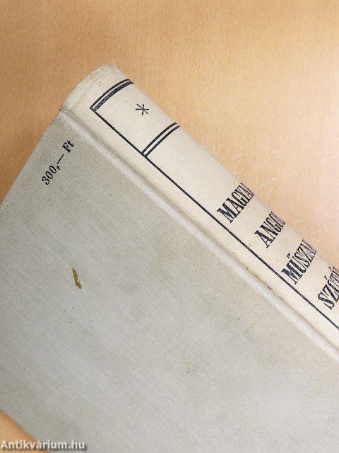 Magyar-angol műszaki szótár