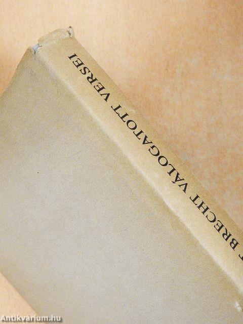 Bertolt Brecht válogatott versei
