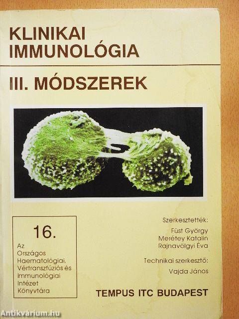 Klinikai immunológia III.
