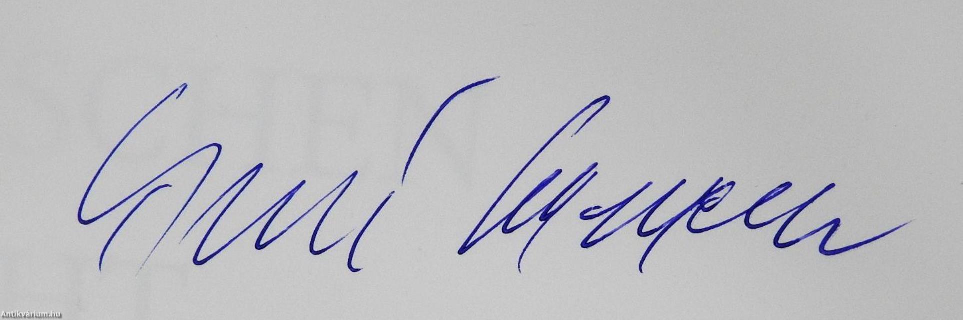 A magyar állattenyésztés nagyjai (dedikált példány)